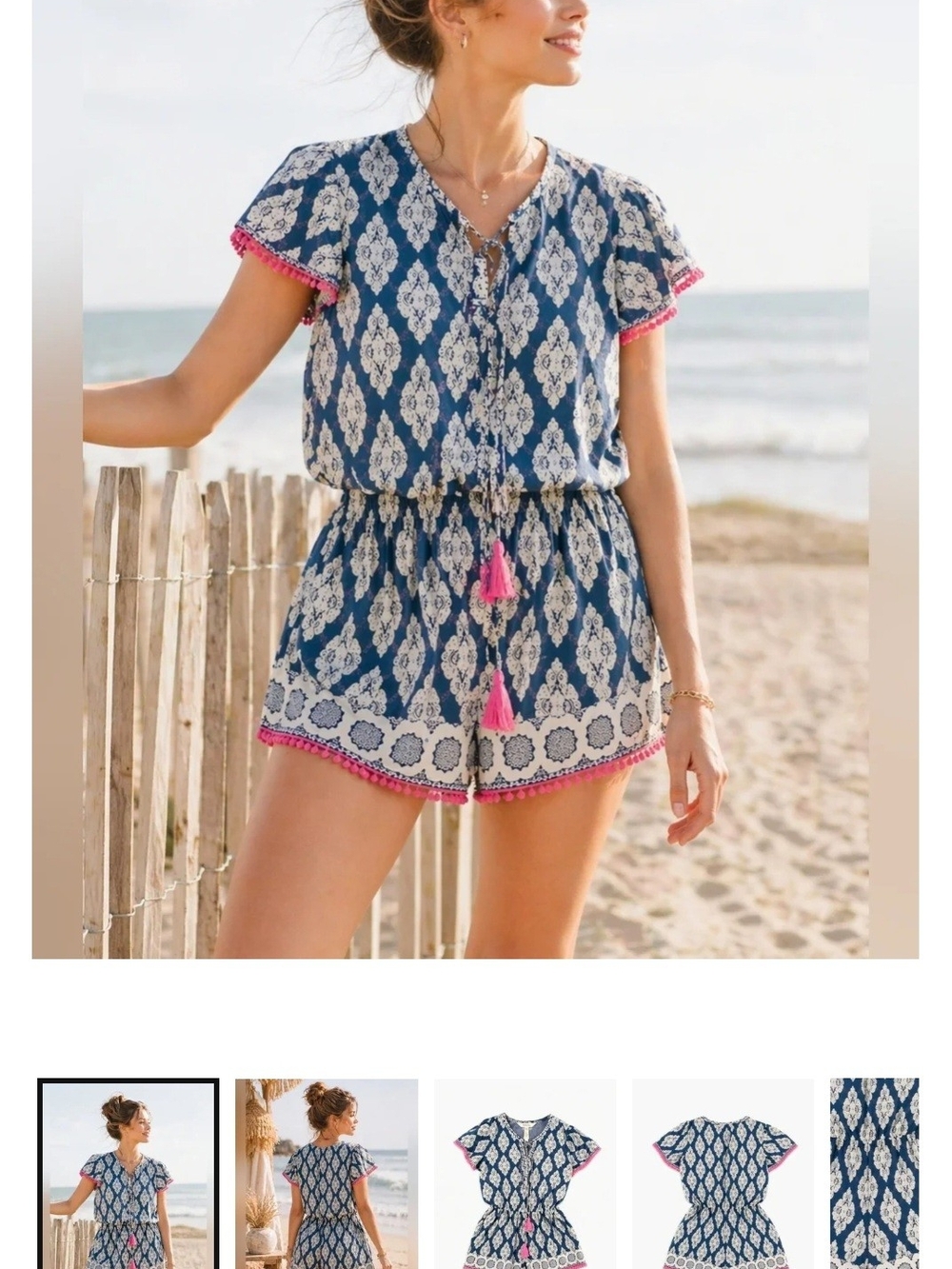 Matilda Jane Brilliant Daydream On The Fringe Romper